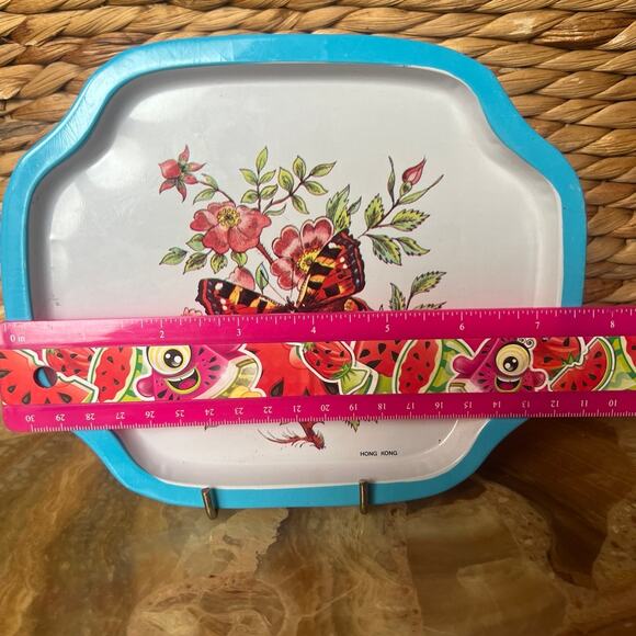 Tin Butterfly tray - Picture 4 of 7